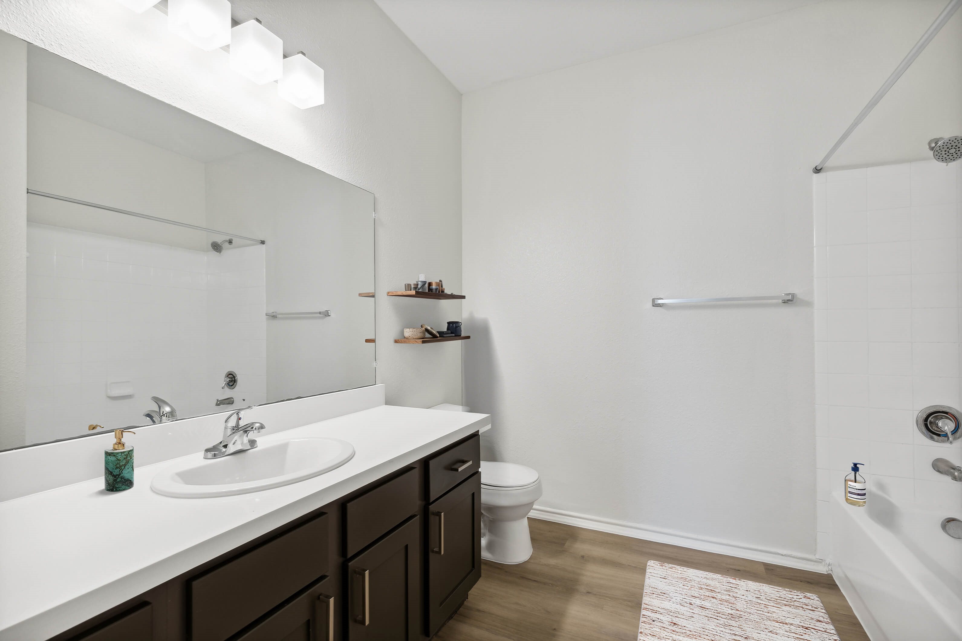 Bathroom at Bonito Parque Apartments in San Antonio TX